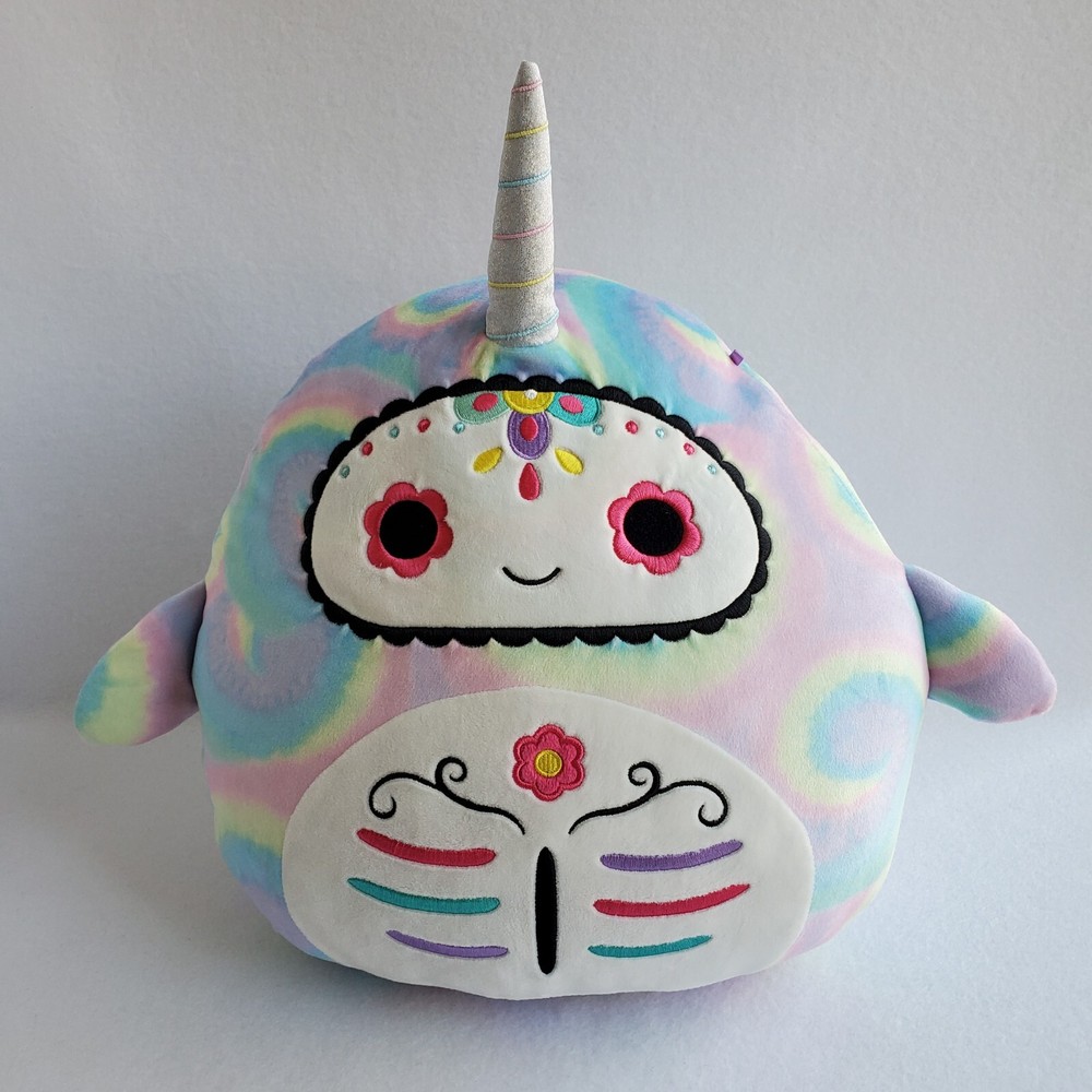 Squishmallow IGOR the DAY OF THE DEAD NARWHAL 12