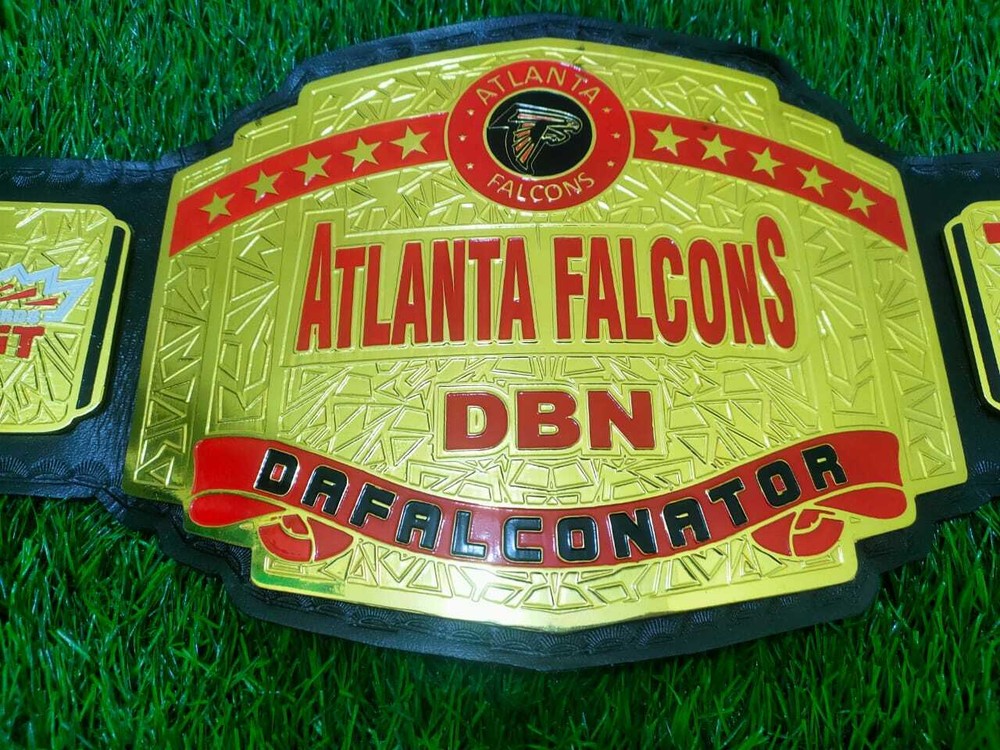 Atlanta Falcons championship belt 2mm