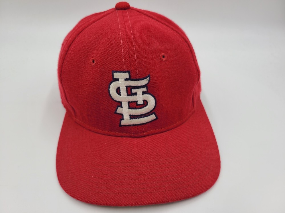 Vintage St Louis Cardinals Sports Specialties Fitted 6 7/8 Hat Cap Wool MLB Red