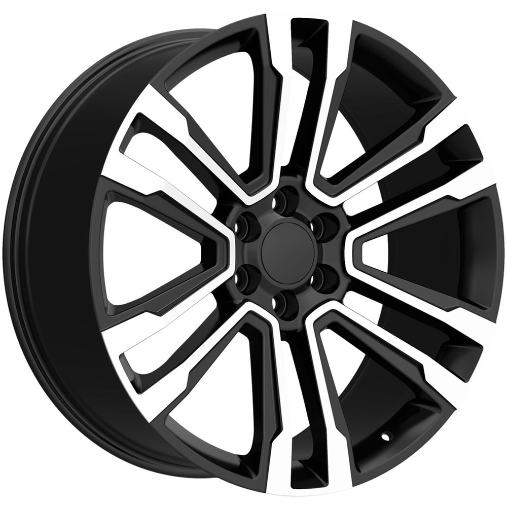 20x9 +24 Performance Replicas PR182 6x5.5 Gloss Black Machined Wheels (Set of 4)
