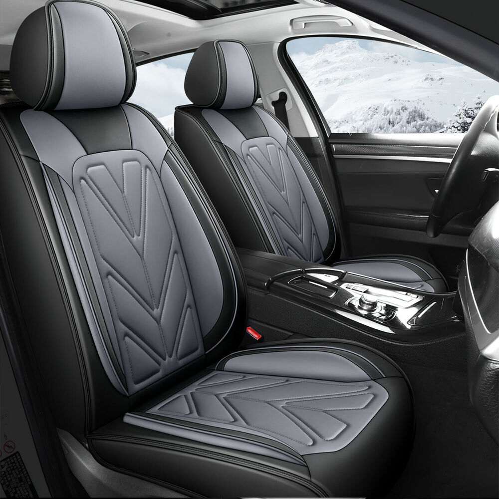 For Kia Optima Car Seat Cover Front Rear Protectors 5-Seats Leather Full Set Pad