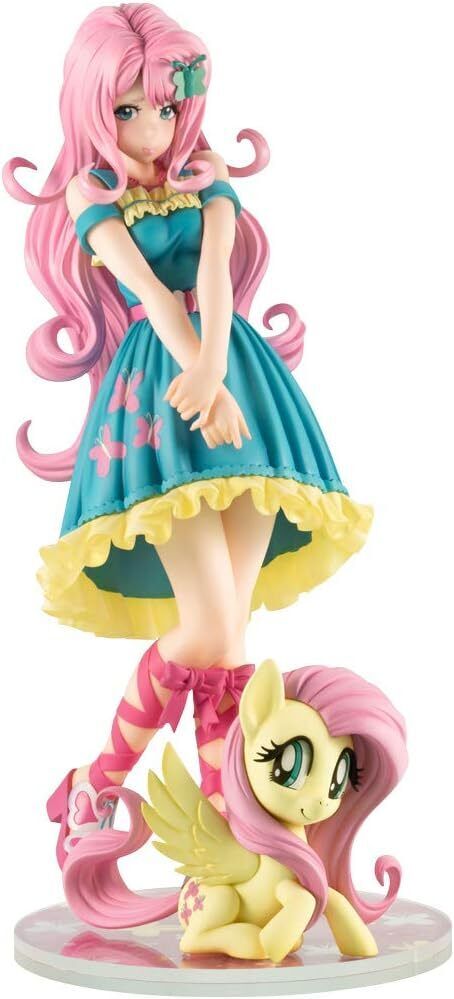 Fluttershy My Little Pony Bishoujo Princess Action Figure 22cm New Toy