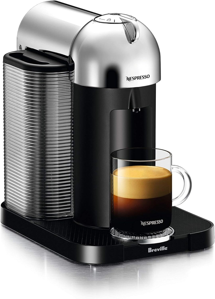 Nespresso Vertuo Coffee and Espresso Maker by Breville, Chrome