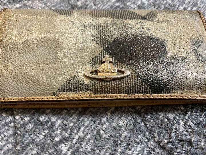 Vivienne Westwood Orb Gray Wallet Women 220301567