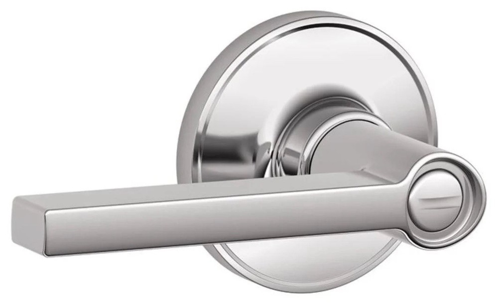 Schlage J40-SOL 625  Solstice (Formerly Dexter) Privacy Door Lever Set, Chrome