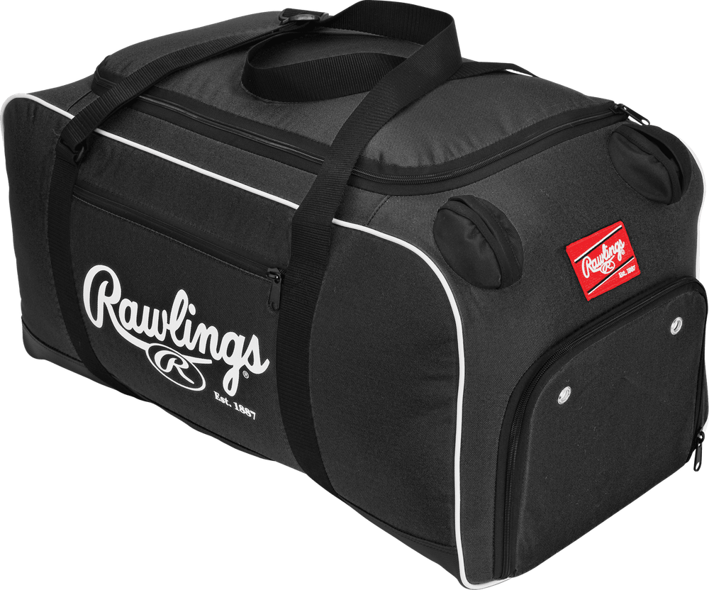 Rawlings Covert Baseball Bat Equipment Bag, Black