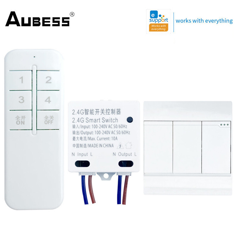 eWeLink Smart Home Remote Switch BASIC-2.4G DIY Smart Switch APP/ WeChat Applet-image