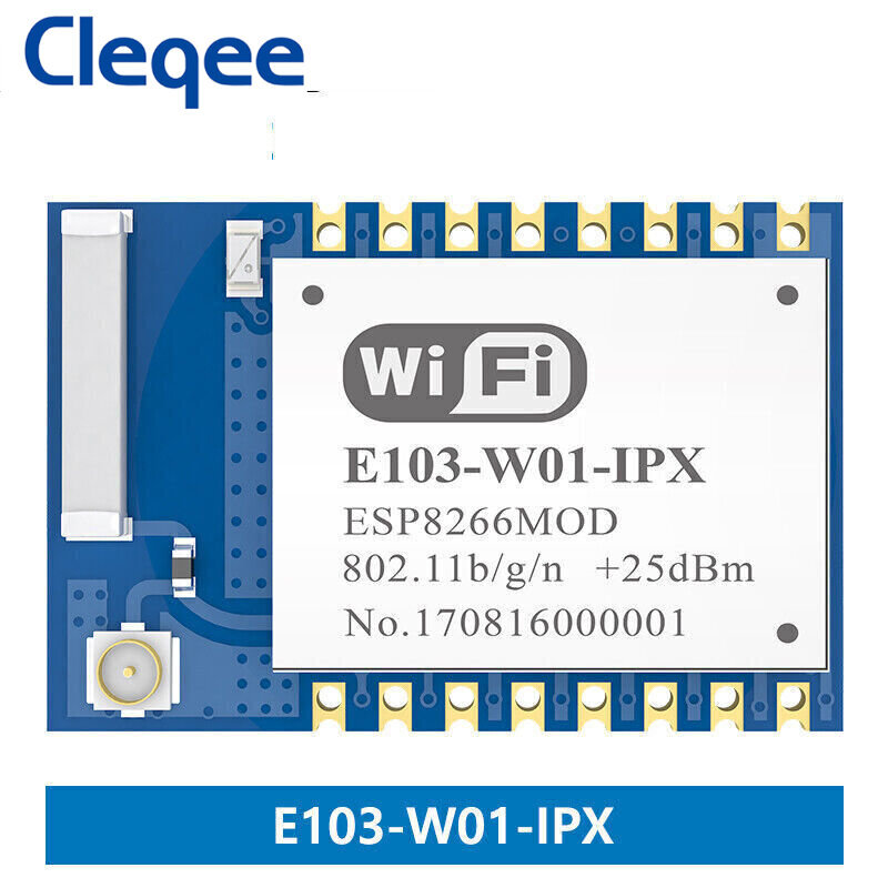 IoT ESP8266 Wireless UART-Wifi Module Transceiver 2.4ghz 20dBm WLAN E103-W01-IPX-image