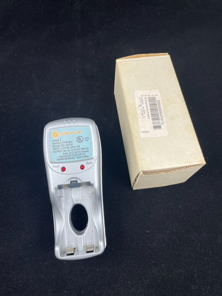 Golden Power Class 2 AA or AAA Rechargeable Battery Charger #GU100