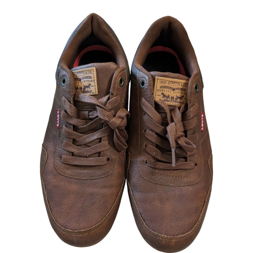 Levi's Men's Miles Tumbled WX Faux Leather Sneakers 51932309H