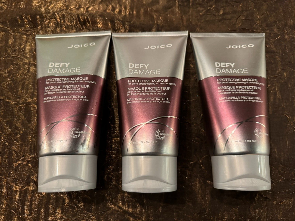 Joico Defy Damage Protective Hair Masque 5.1 oz - NEW, 3 pack