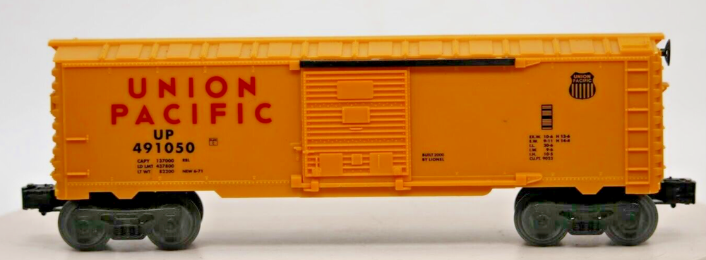 Lionel O Gauge UP 491050 Union Pacific Boxcar