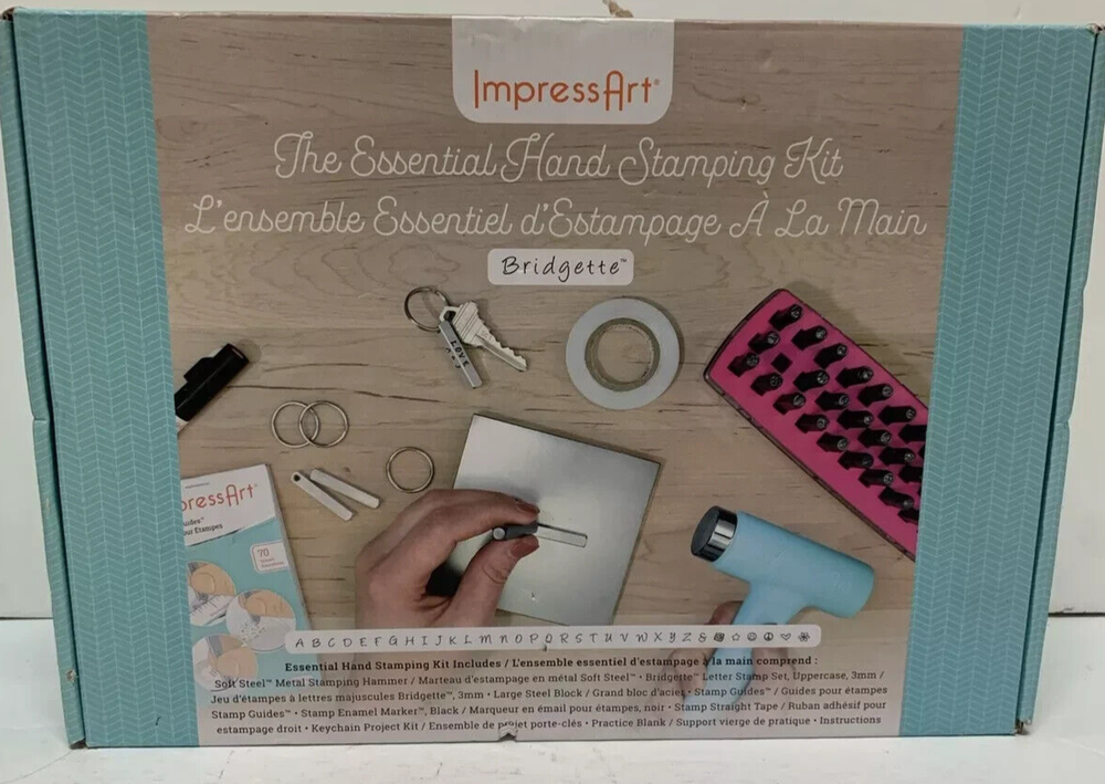ImpressArt Bridgette The Essential Hand Stamping Kit #694