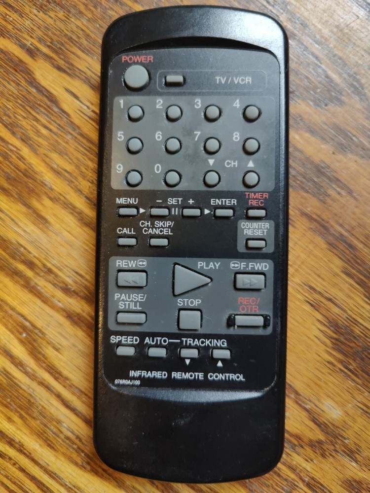 ORION O.E.M. 076R0AJ110 TV VCR TV/VCR  REMOTE No Batteries included