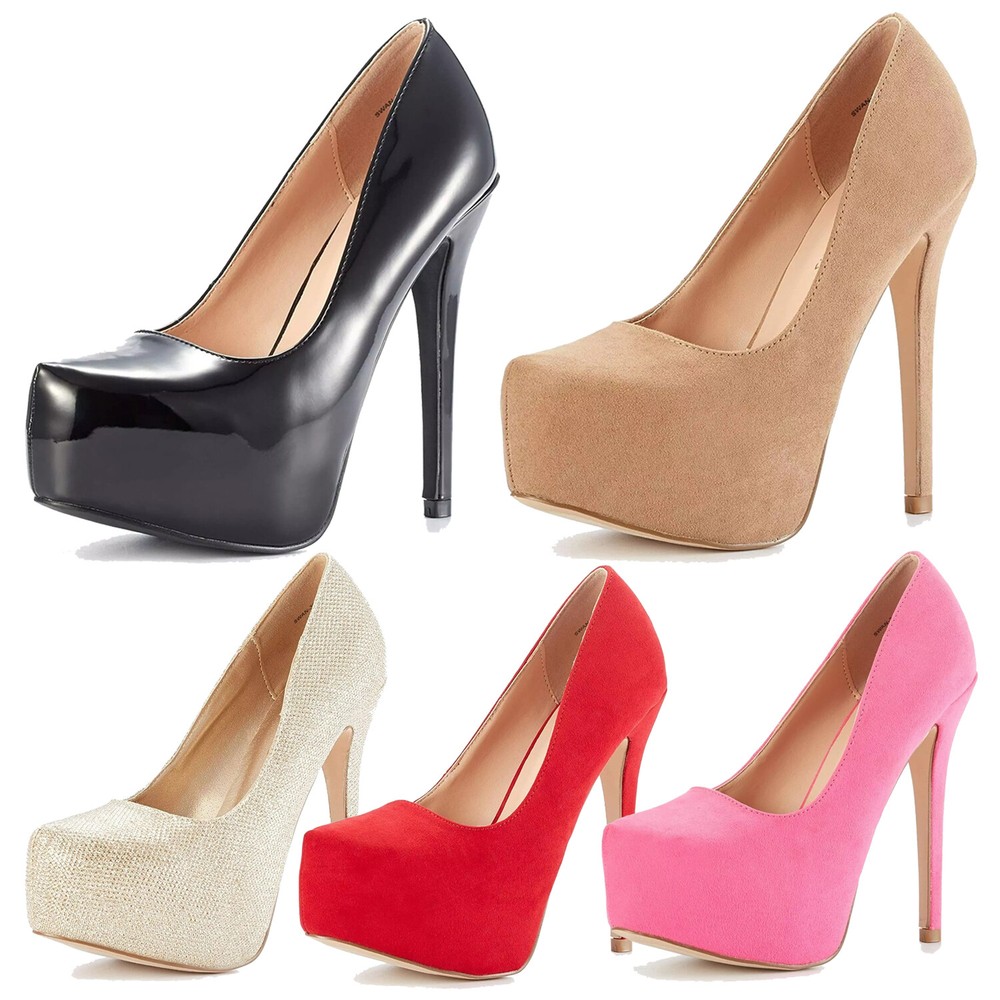 Elegant Women’s Platform Stiletto Heels for Weddings and Party Dresses