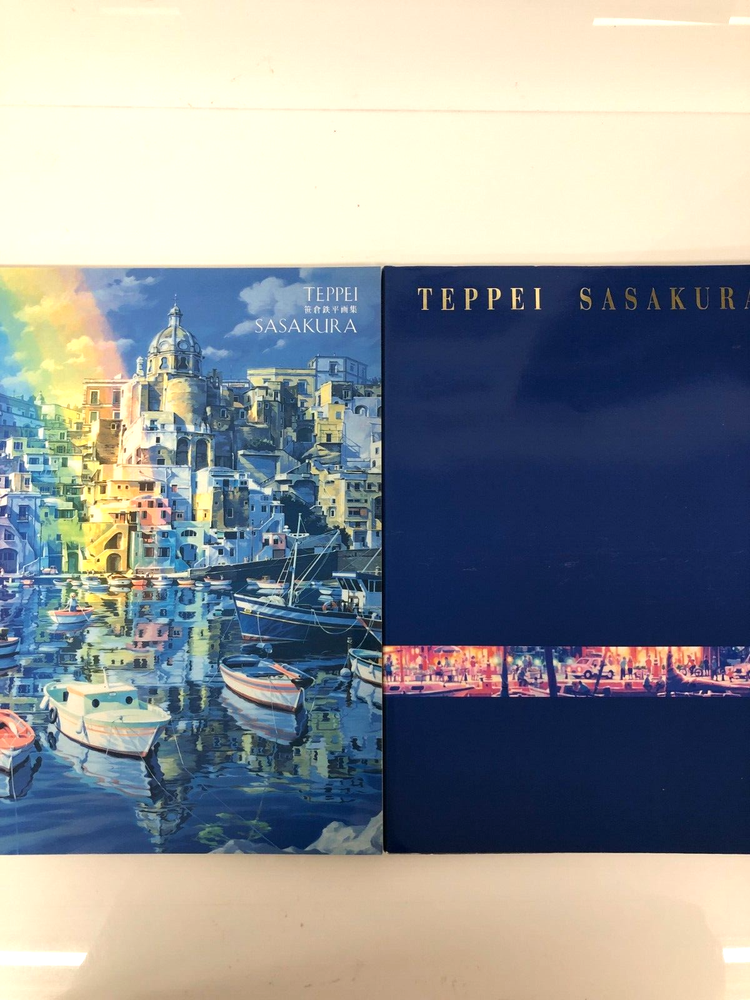 Discover TEPPEI SASAKURA’s Art Book Featuring Original Acrylic Canvas Paintings