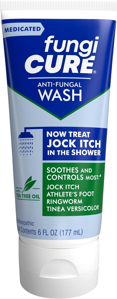 Medicated Anti-Fungal Jock Itch Wash 6 Fl Oz Treatment