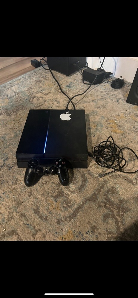 Sony PlayStation 4 Black Home Gaming Console with Advanced Features