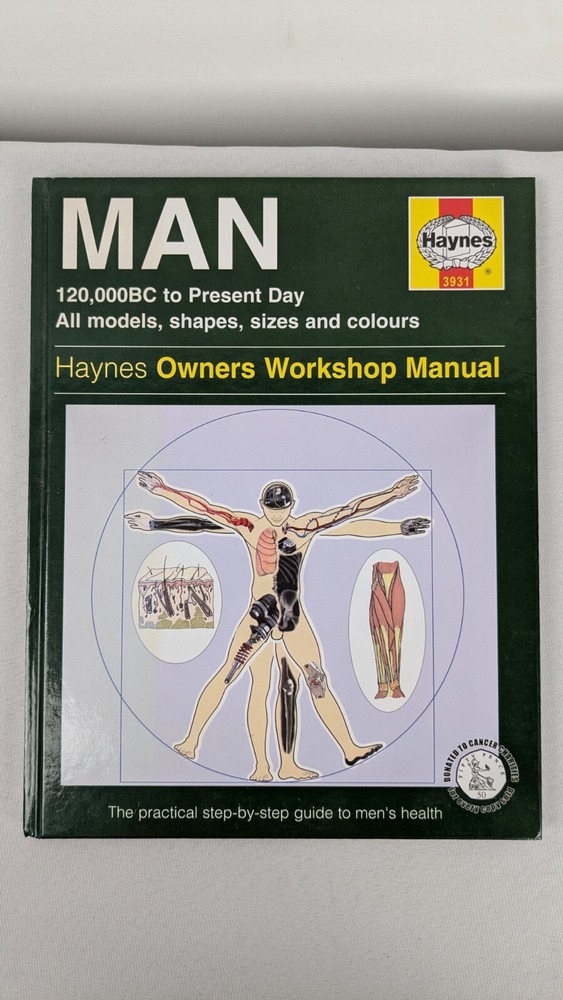 Haynes Owners Workshop Manual For Mens Health Hardback Book 3931 2002