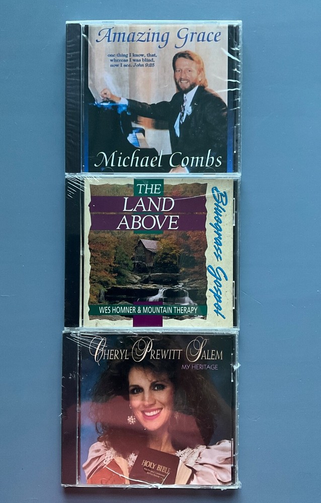 Christian Gospel Music CD NEW, factory packaging, Very rare, Set 3