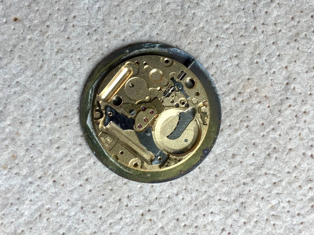 Kronos Movement Quartz Watch Vintage Not Working