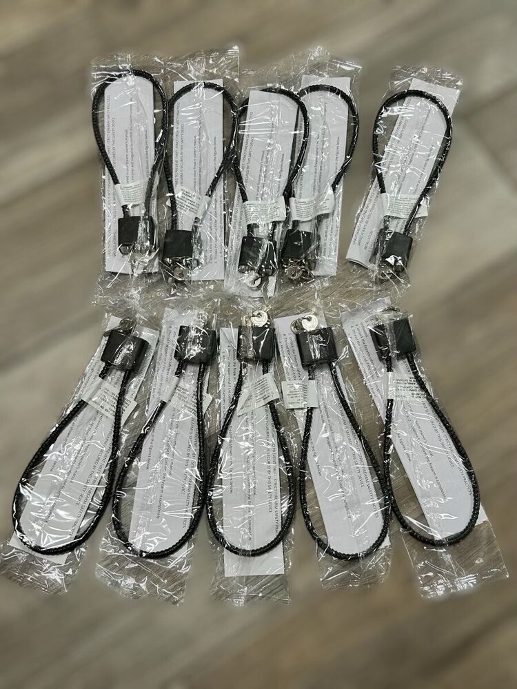 30 mm Gun Cable Lock & Key Set Of 10 Child Safety Locking Mechanism For Security