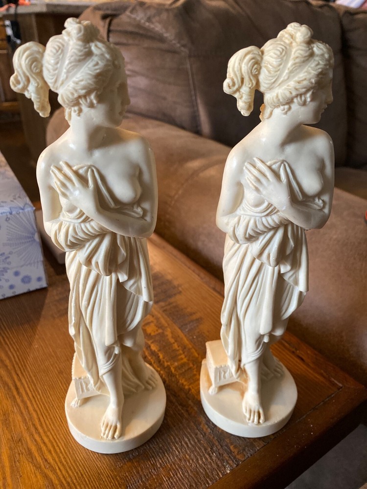 Venus Sculpture Figurine Italy G Ruggeri Vtg. Handcarved Resin Reproduction