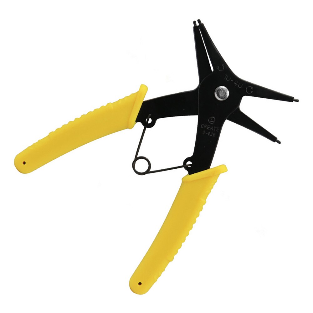 2 in 1 Snap Ring Pliers Internal External Circlip Pliers Straight Lock Ring Plie