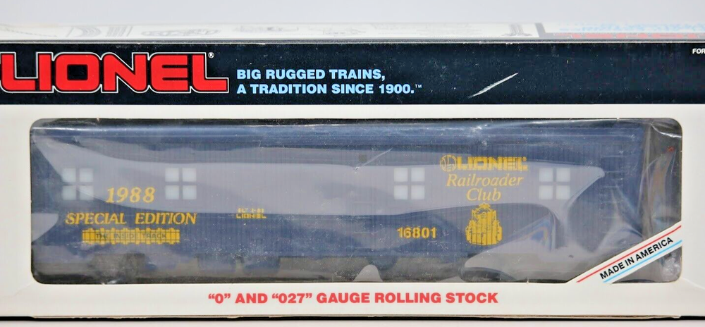 Lionel 6-16801 ~ LRRC (Lionel Railroaders Club) Bunk Car NIB