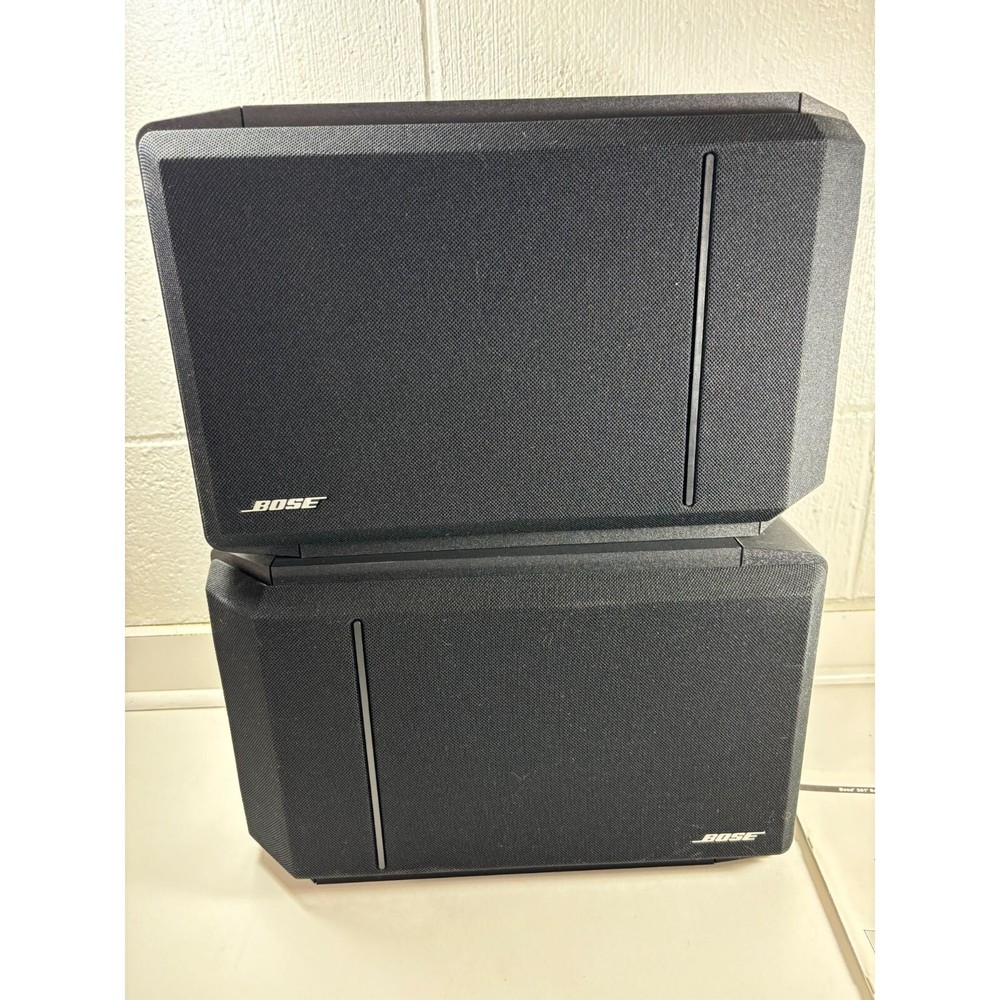 Bose 301 Series IV Direct/Reflecting Speakers Left & Right Tested