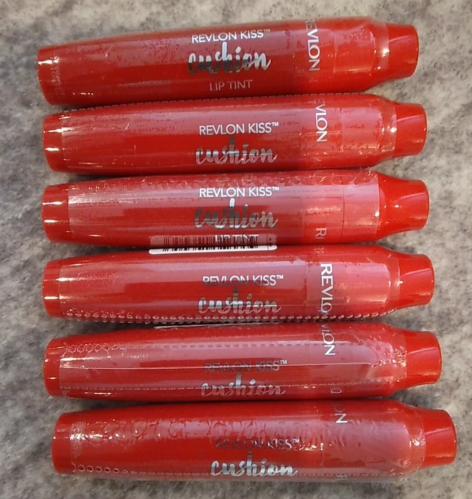Revlon Kiss Cushion Lip Tint 6 Pack Shade 260 Crimson Feels