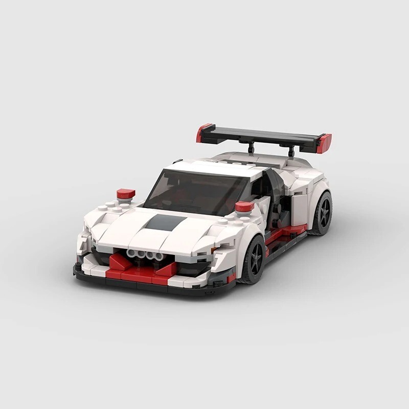 MOC LEGO Audi R8 GT Speed Champions Style Car Building Kit – Ideal Gift for Fans  