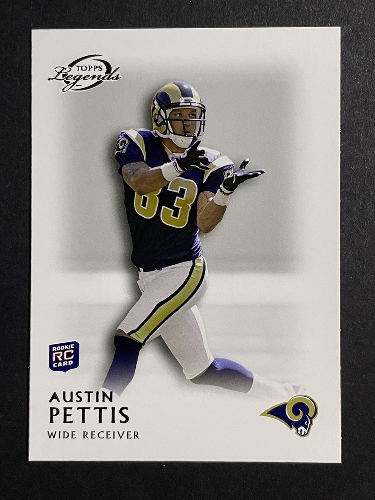 2011 Topps Legends Austin Pettis Rookie Card - Rams