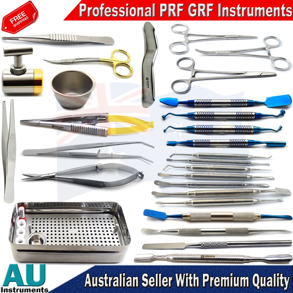 New PRF Instruments Box GRF Kits Platelet Rich Fibrin Dental Implant Surgery CE