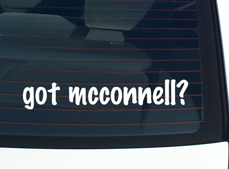 got mcconnell? CAR DECAL BUMPER STICKER VINYL FUNNY LAST NAME WINDOW PRIDE