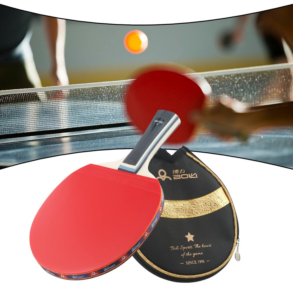 Performance Grade Table Tennis Racket with Long Handle Unmatched Control