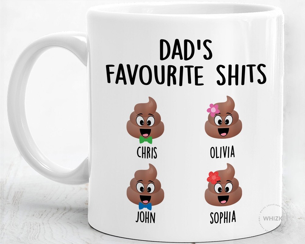 Au Dad Coffee Mug Personalized Gifts For Dad Fathers Day Gift From Daughter Son