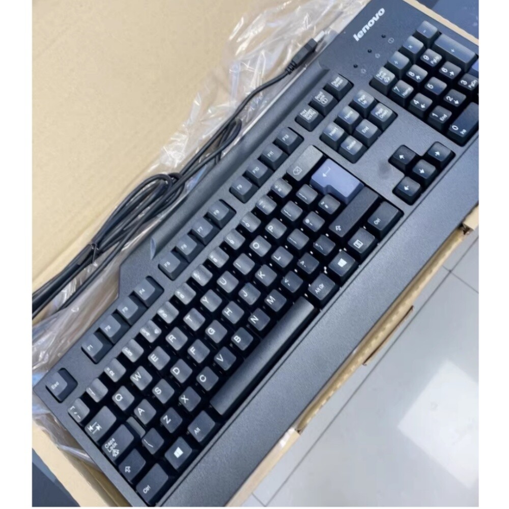 Original Lenovo SK-8825 USB Wired UK English Keyboard FRU 03X8629