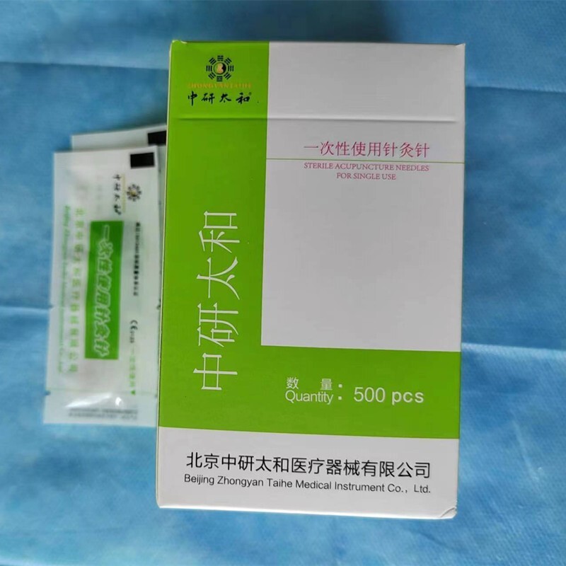 Acupuncture Spring Needles 500 Pack with Guide Tube for Massage Cupping Therapy