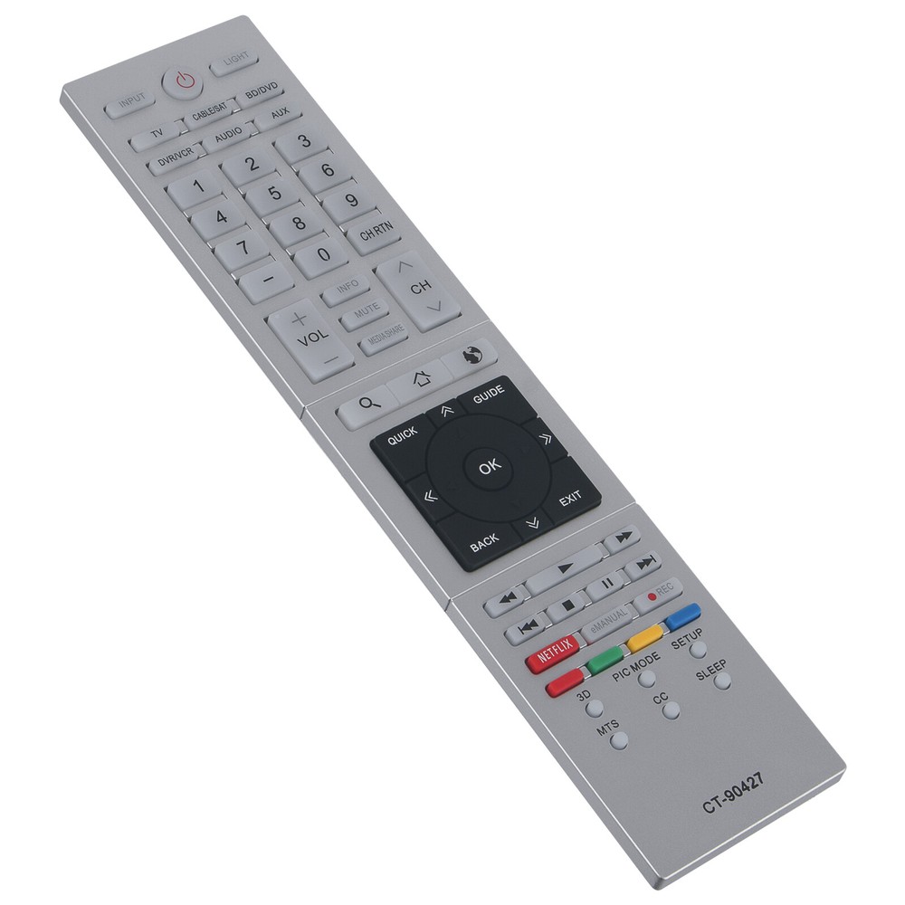 CT-90427 Remote Replace for Toshiba LED TV 65L7350U 58L7350U 58L9300 58L9300U