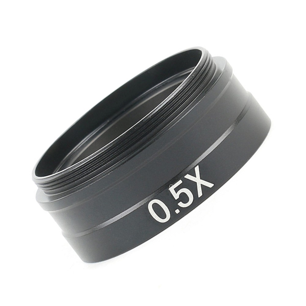 0.5X Objective Lens Reduction Lens For M42 Thread Microscope Repair Part