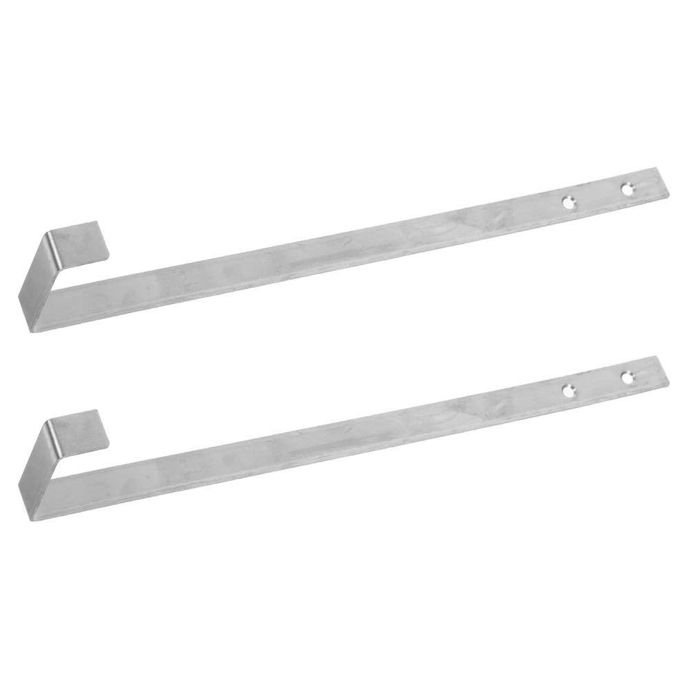 2-Pack Long Over-the-Door Christmas Wreath Hangers for Garland