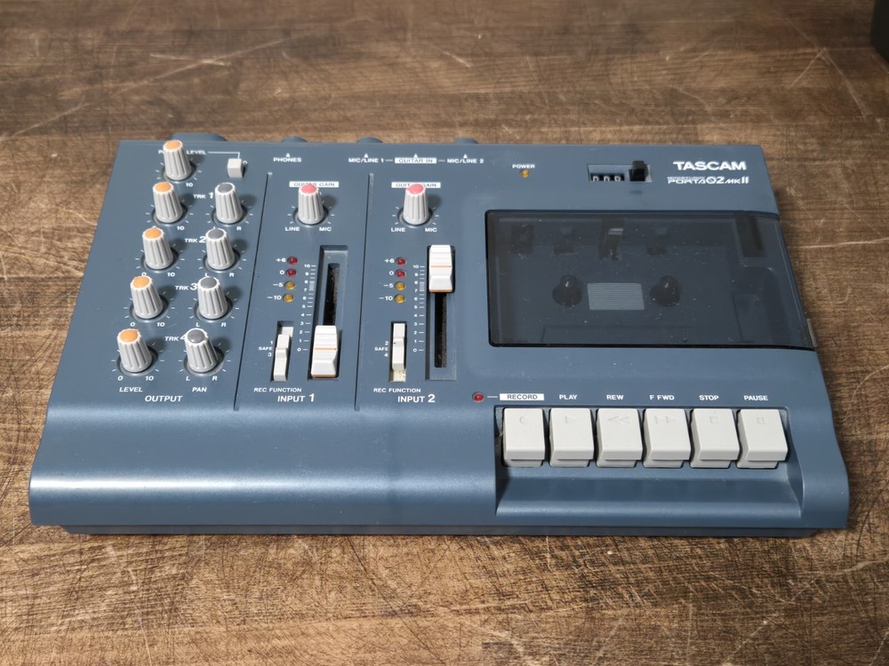 Tascam Teac Porta 02 MKII Ministudio Cassette Recorder *UNTESTED BROKEN/PARTS*
