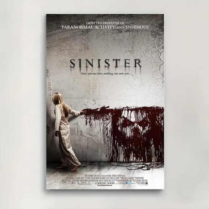 Sinister Movie Poster Wall Art Print for Home and Room Decor