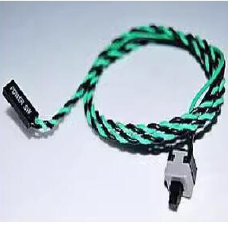 New ATX Computer Chassis Switch Line Restart Cable Button Wire Control Line %%