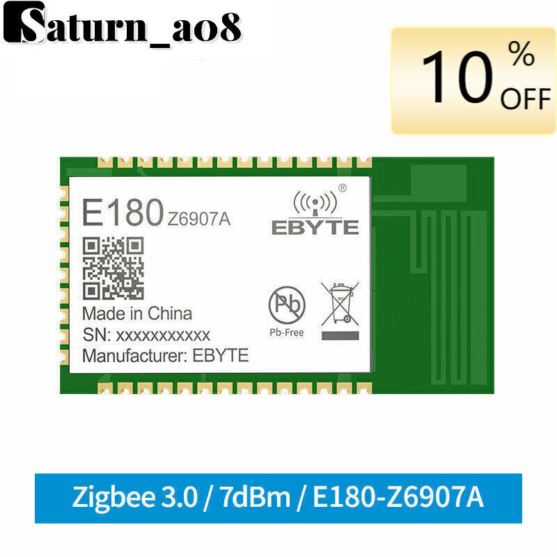 TLSR8269 IoT Wireless Soc Transceiver ZigBee 3.0 2.4GHz 7dBm 130m 32 Bit Module-image