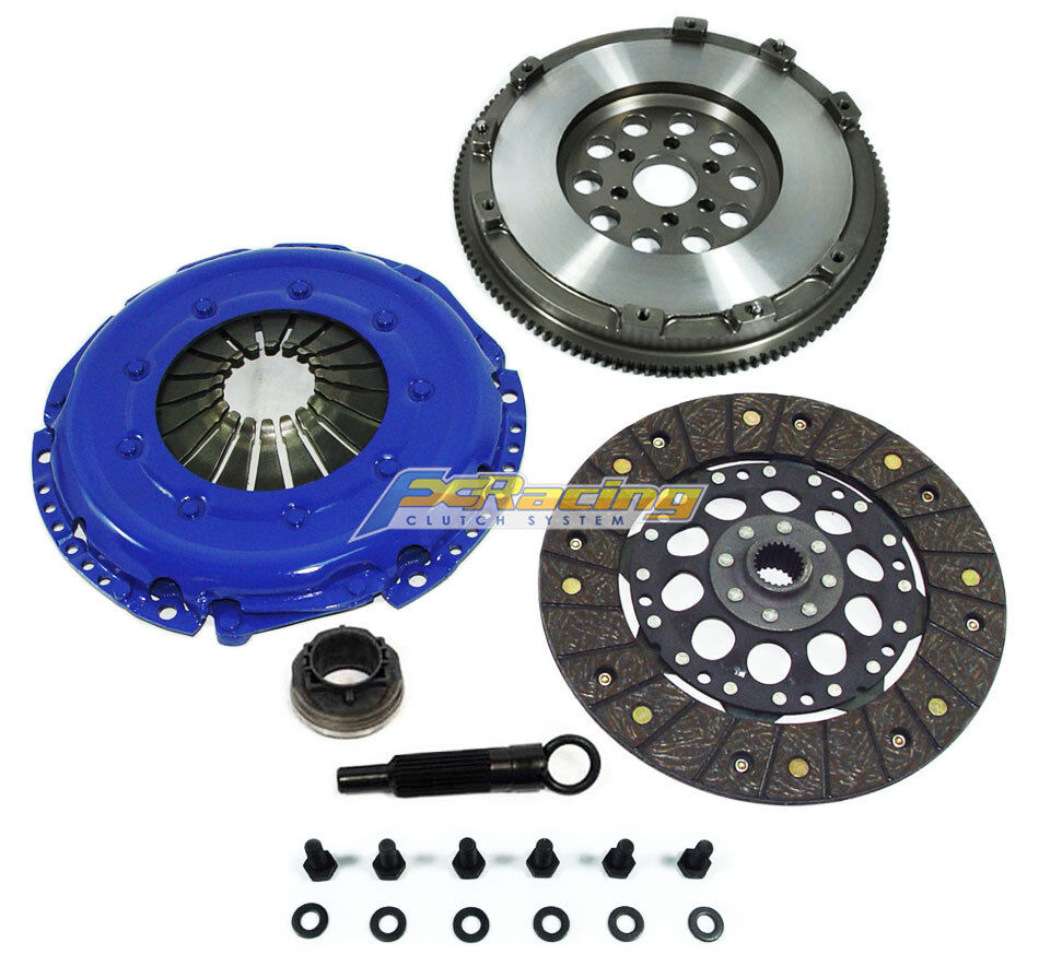 FX ORGANIC CLUTCH KIT+CHROMOLY FLYWHEEL FOR 97-00 AUDI A4 QUATTRO B5 VW PASSAT