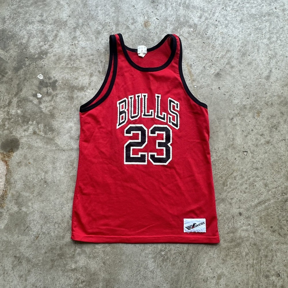 Rare Vintage Ravens Knit NBA Chicago Bulls Michael Jordan Basketball Jersey