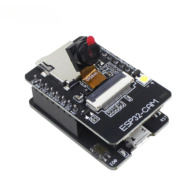 ESP32-CAM IoT Board Options - Main Board / Complete Kits with Camera & Base-image