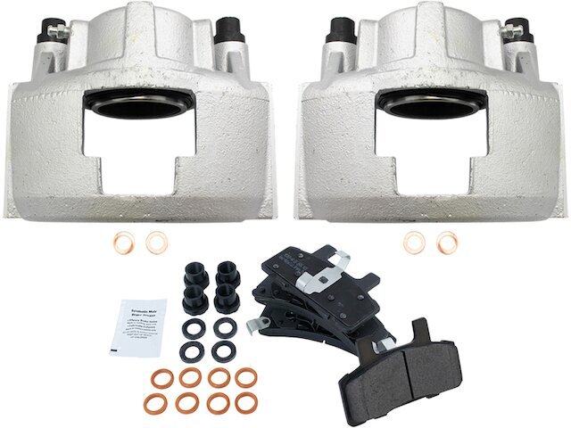Front Brake Caliper and Brake Pads Kit fits Cadillac DeVille 1990-1993 59NBXK